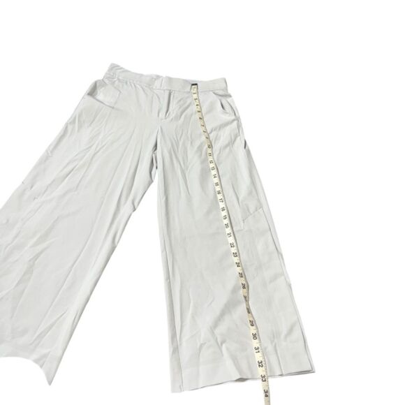 Athleta Tribeca Crop Pant Tern Grey Size 2 Wide Leg - Picture 4 of 11